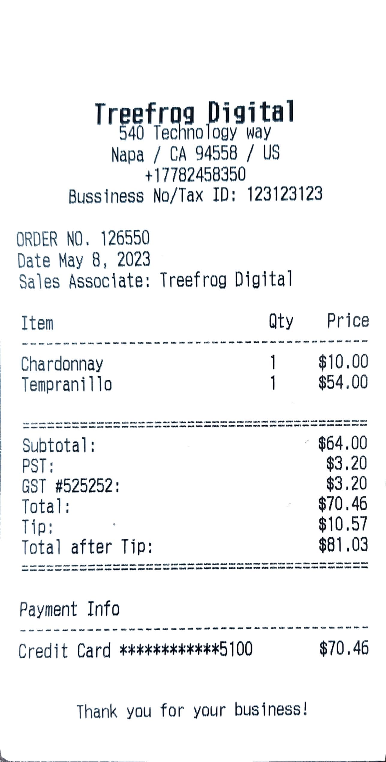 Printer order image